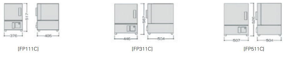 YAMATO雅马拓马弗炉 FP111C/311C/511C